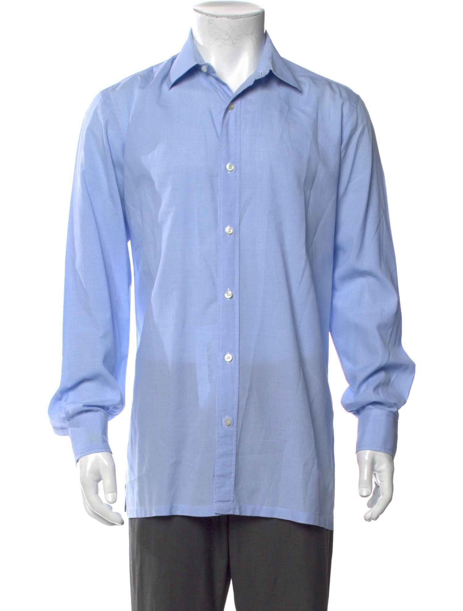 Charvet Striped Long Sleeve Dress Shirt