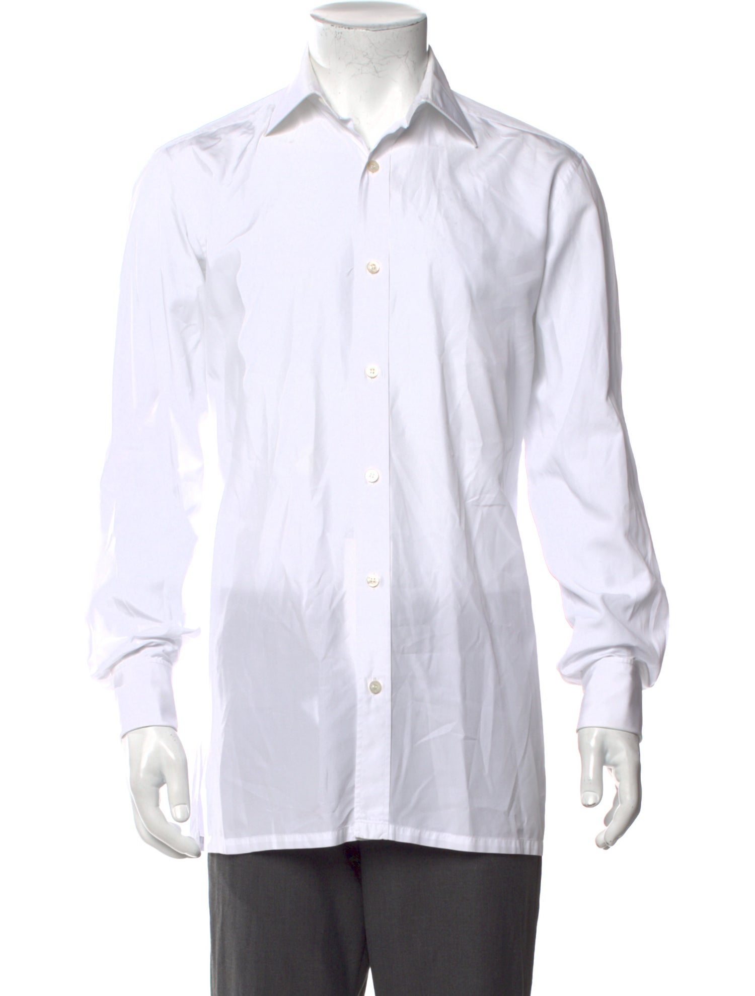 Charvet Striped Long Sleeve Dress Shirt