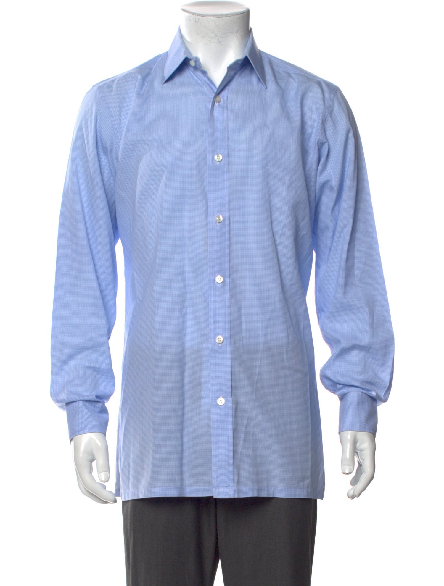 Charvet Striped Long Sleeve Dress Shirt