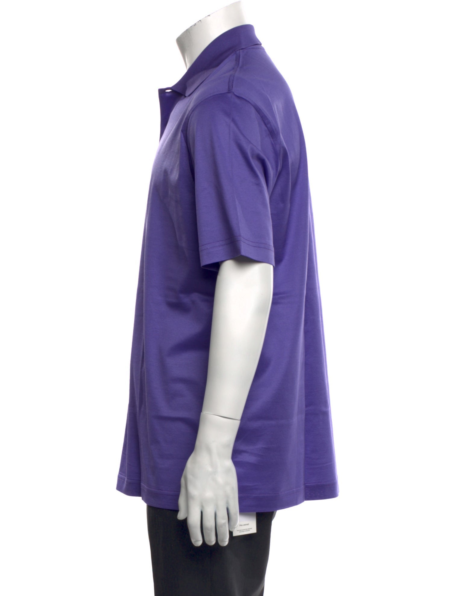 Charvet Collar Short Sleeve Polo Shirt