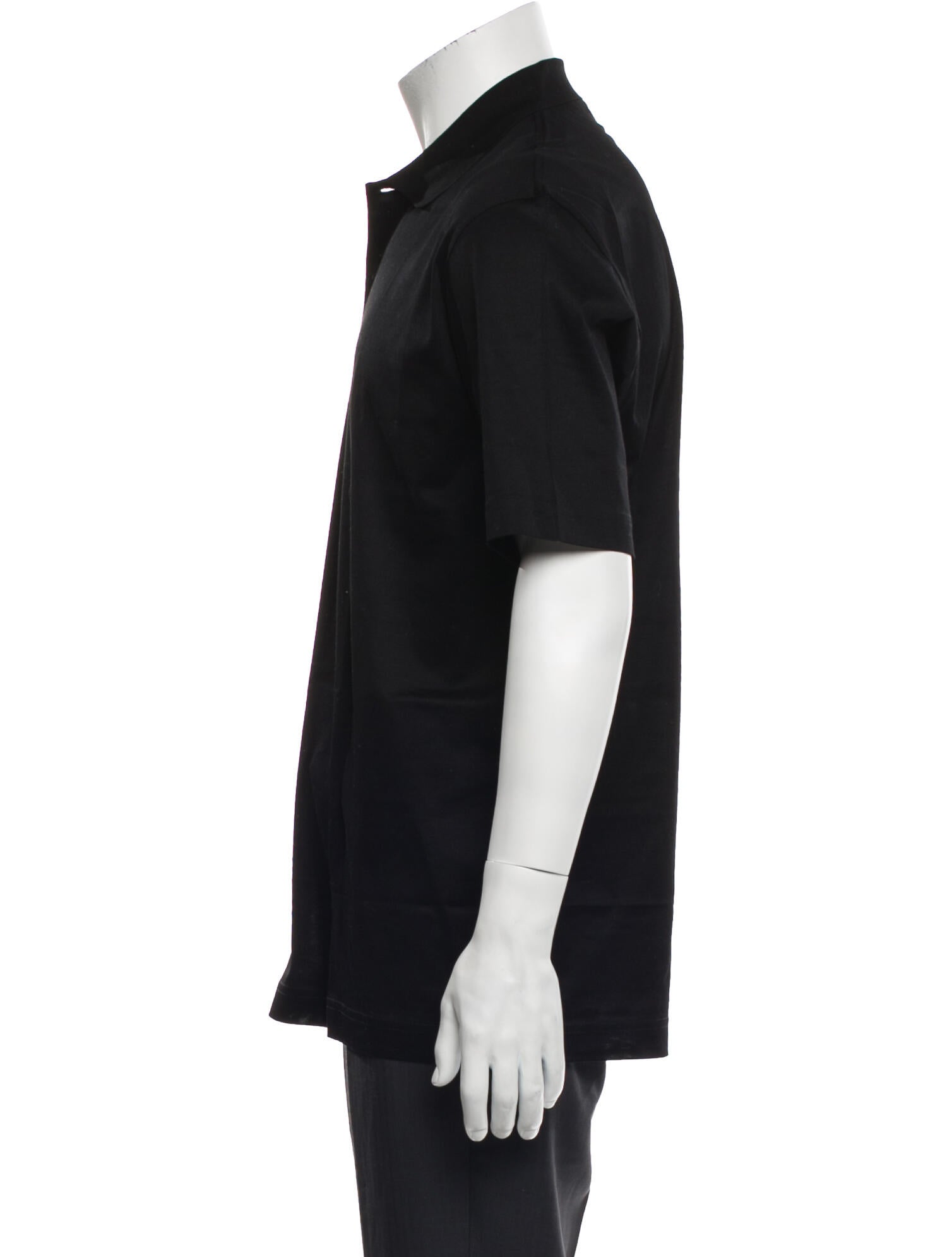 Charvet Collar Short Sleeve Polo Shirt