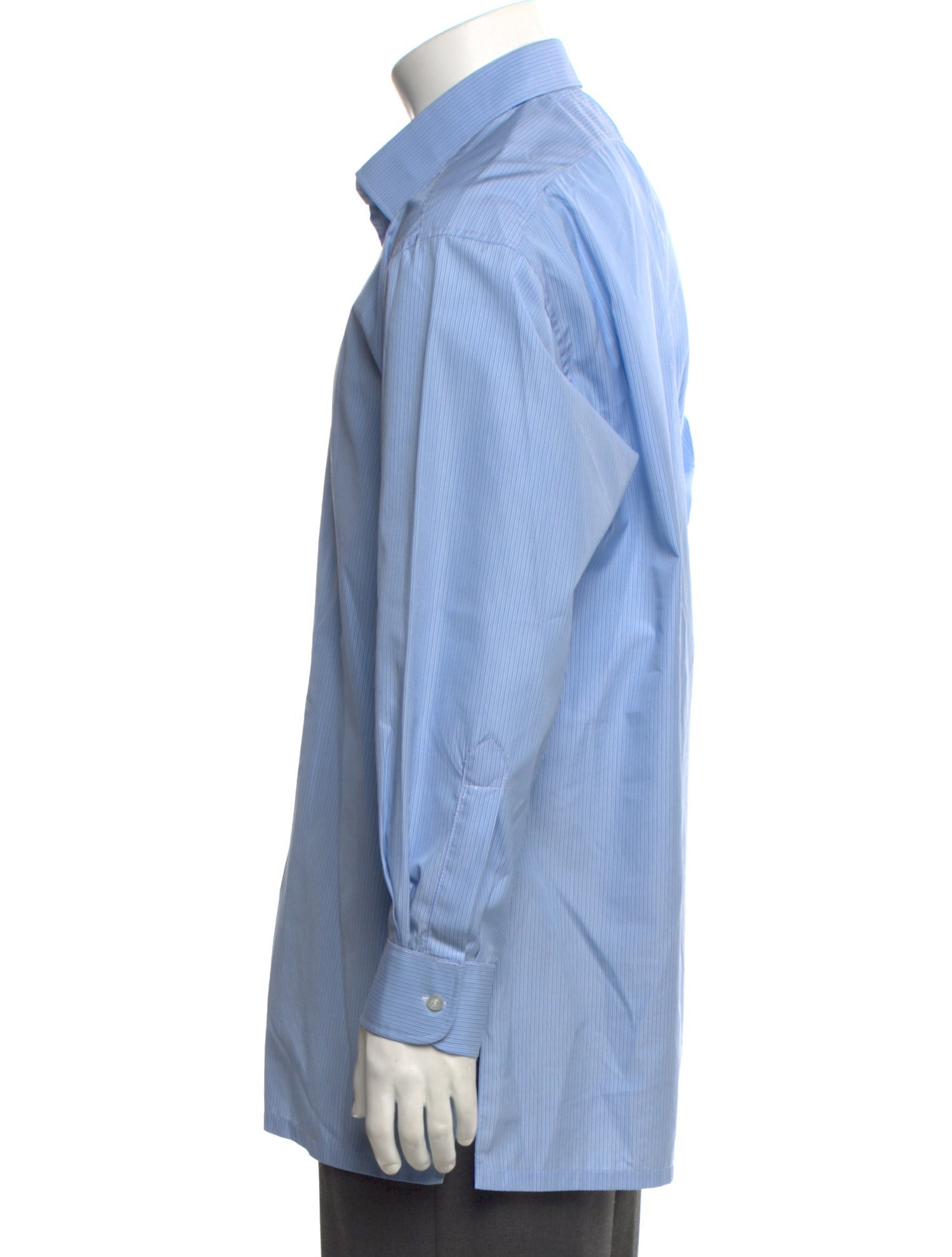 Charvet Striped Long Sleeve Dress Shirt