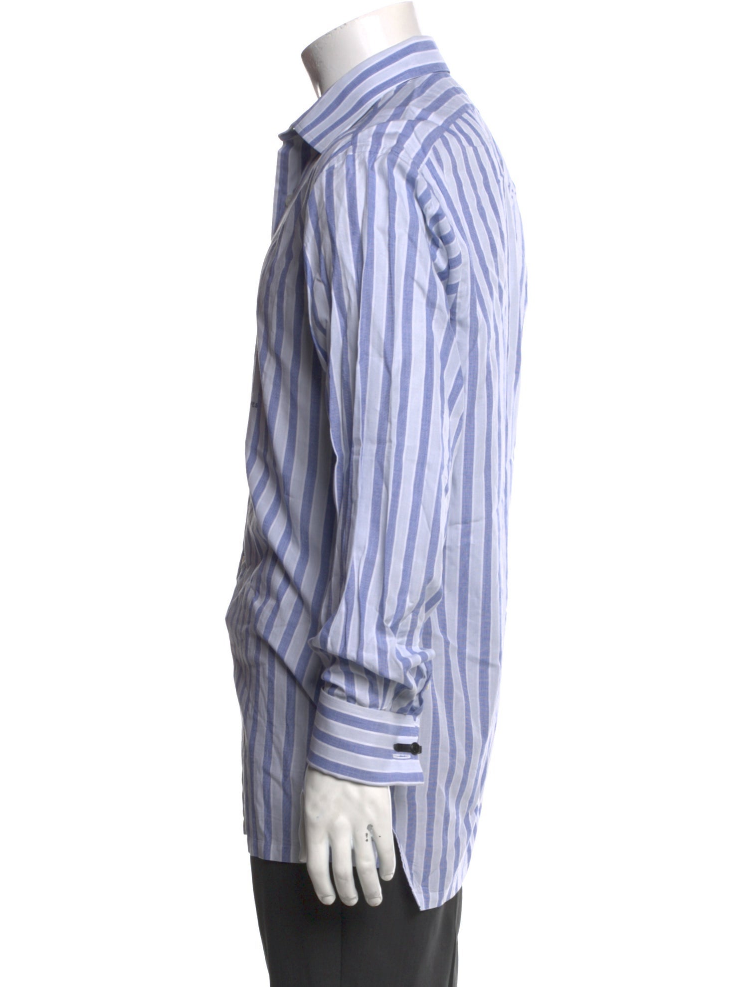 Charvet Striped Long Sleeve Dress Shirt