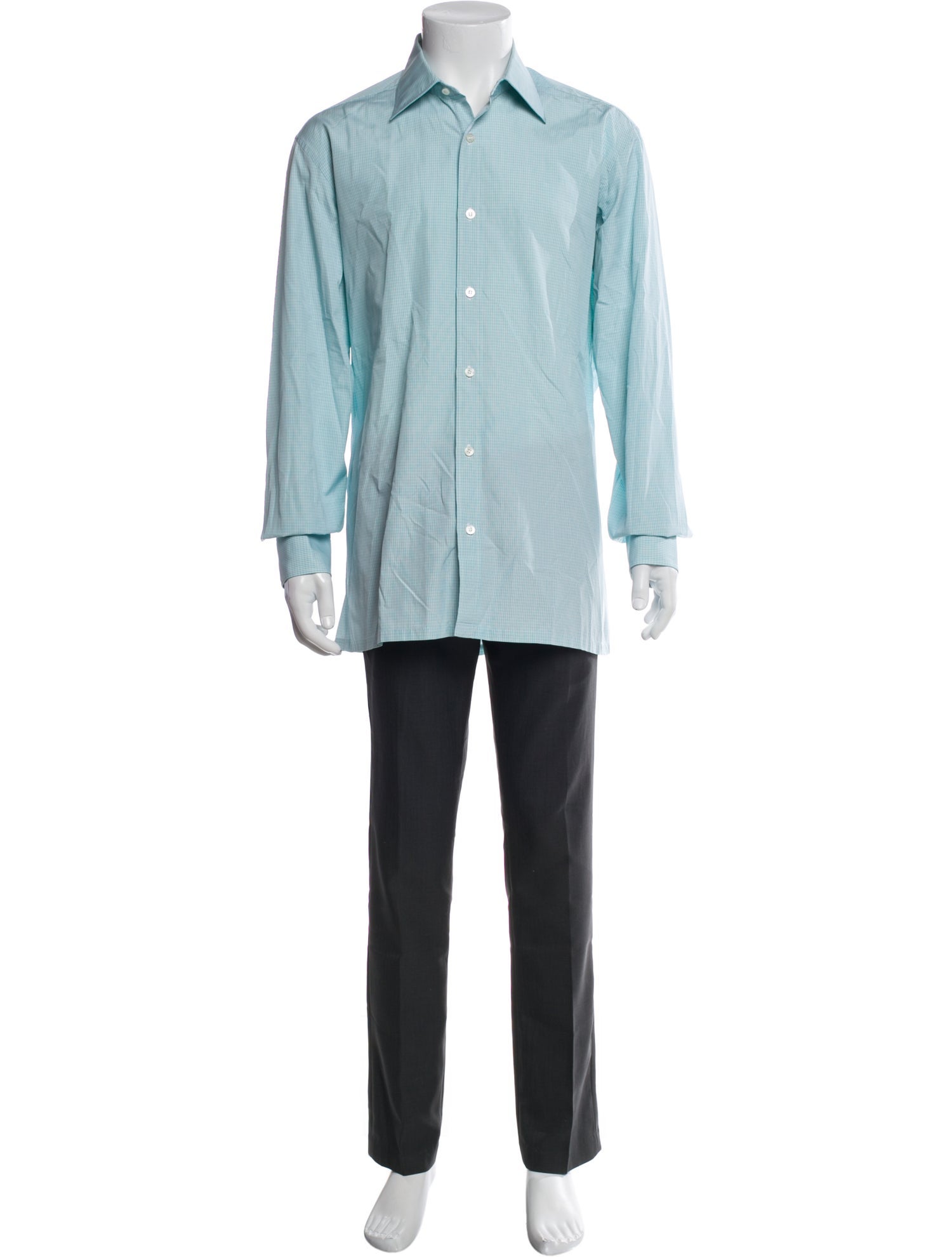 Charvet Striped Long Sleeve Dress Shirt