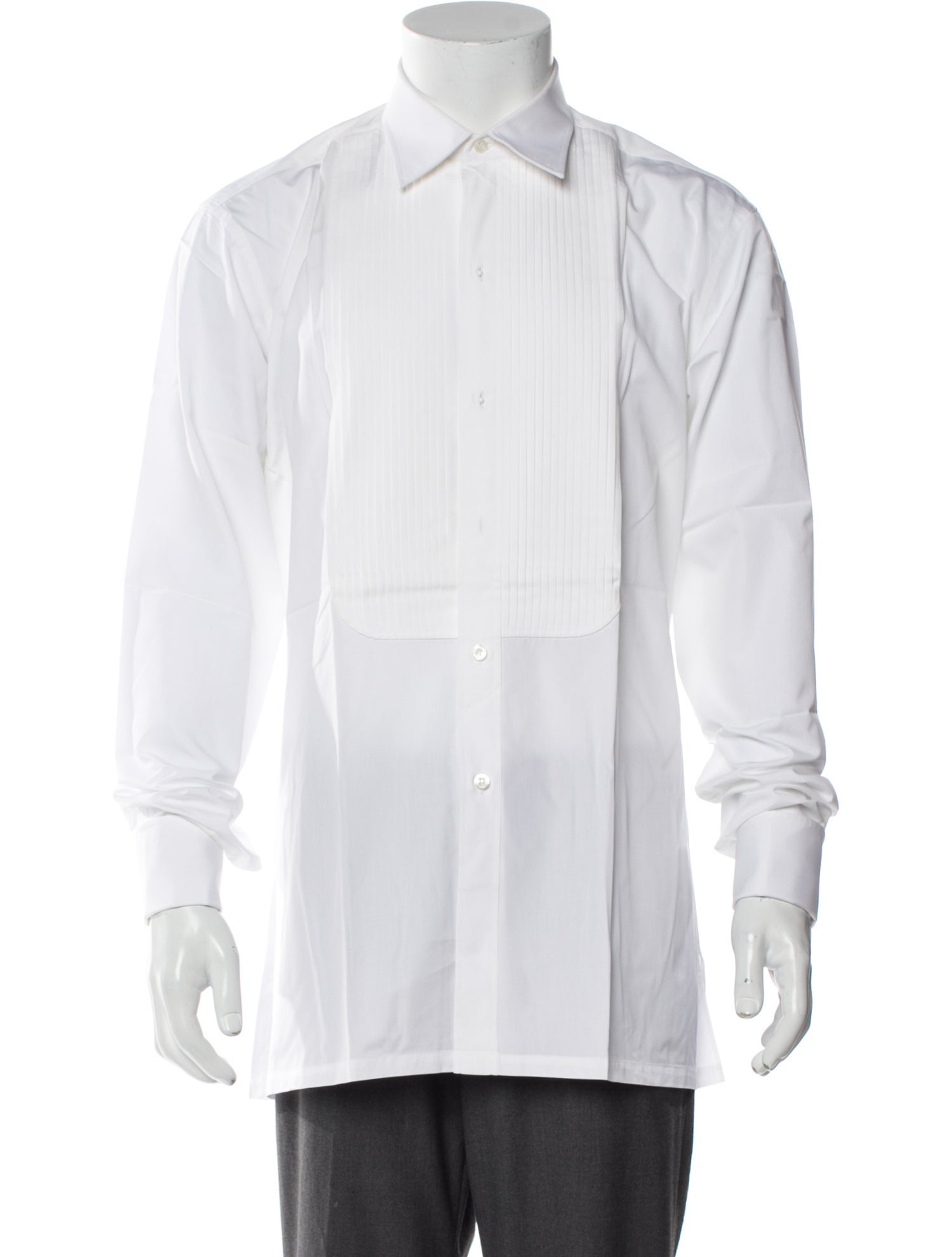 Charvet Long Sleeve Tuxedo Shirt