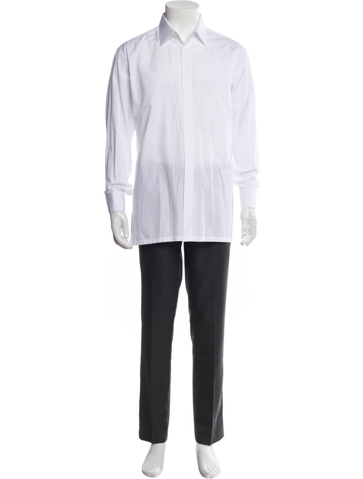 Charvet Striped Long Sleeve Dress Shirt