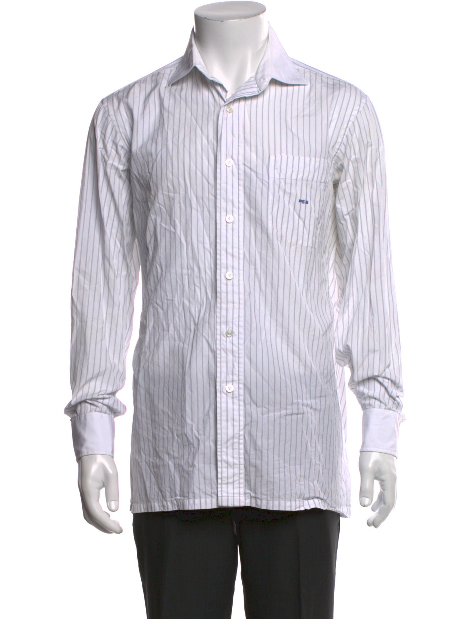 Charvet Striped Long Sleeve Dress Shirt