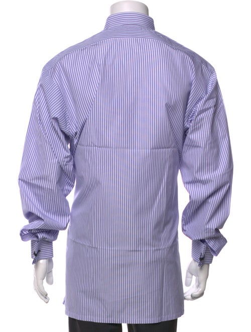 Charvet Striped Long Sleeve Dress Shirt