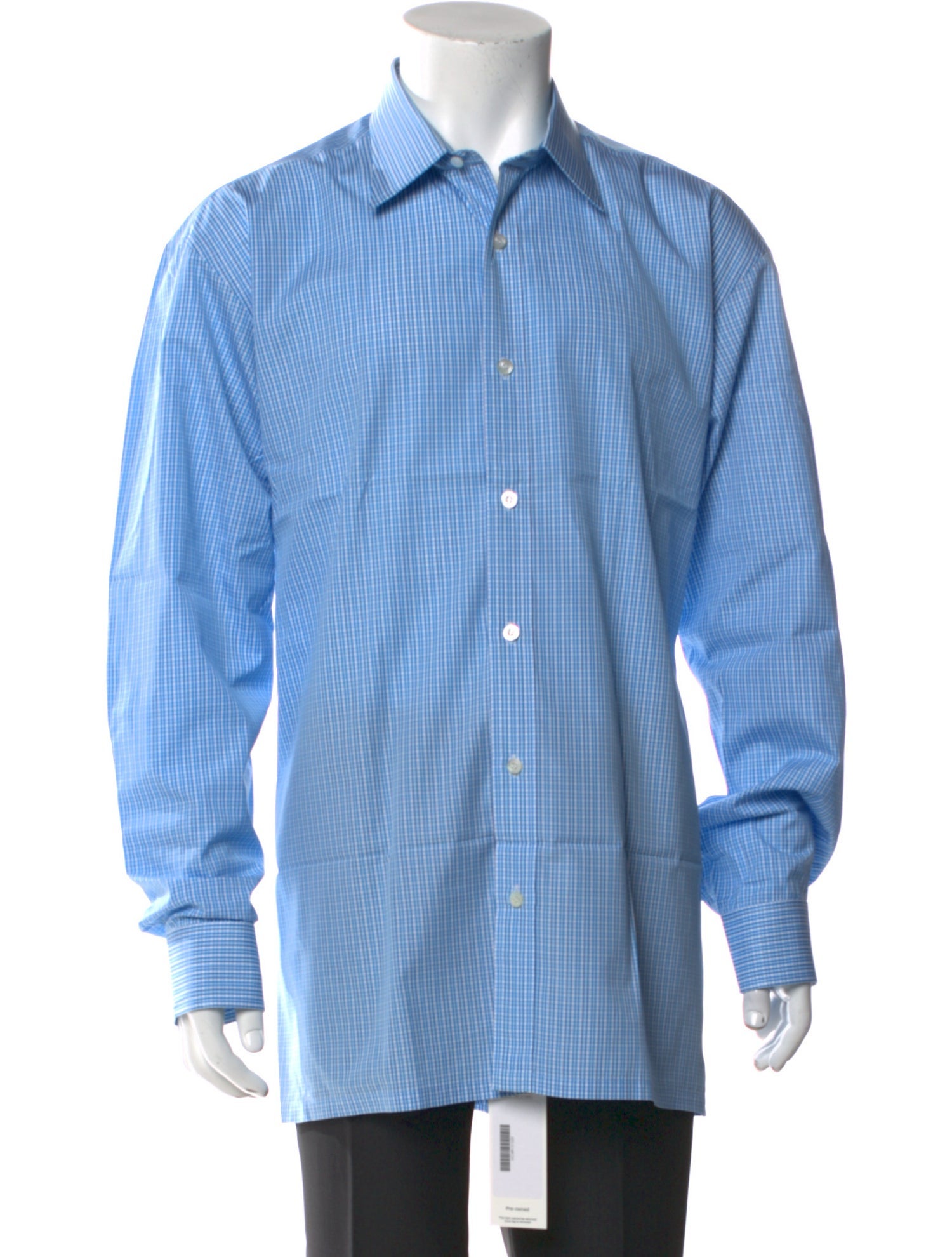 Charvet Plaid Print Long Sleeve Shirt