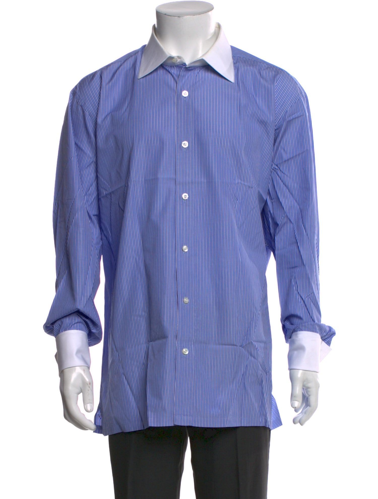 Charvet Striped Long Sleeve Shirt