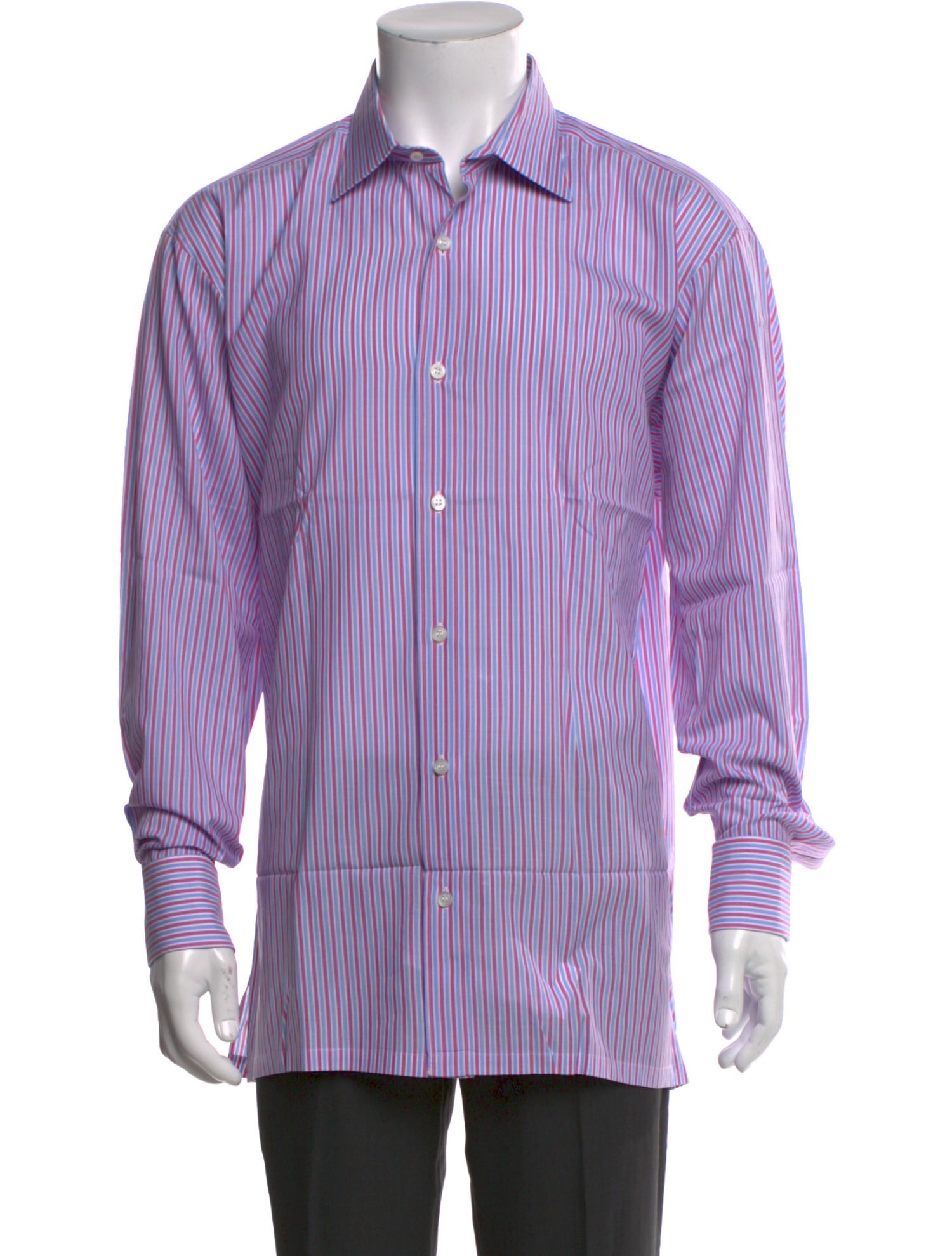Charvet Striped Long Sleeve Shirt