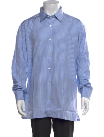 Charvet Striped Long Sleeve Dress Shirt