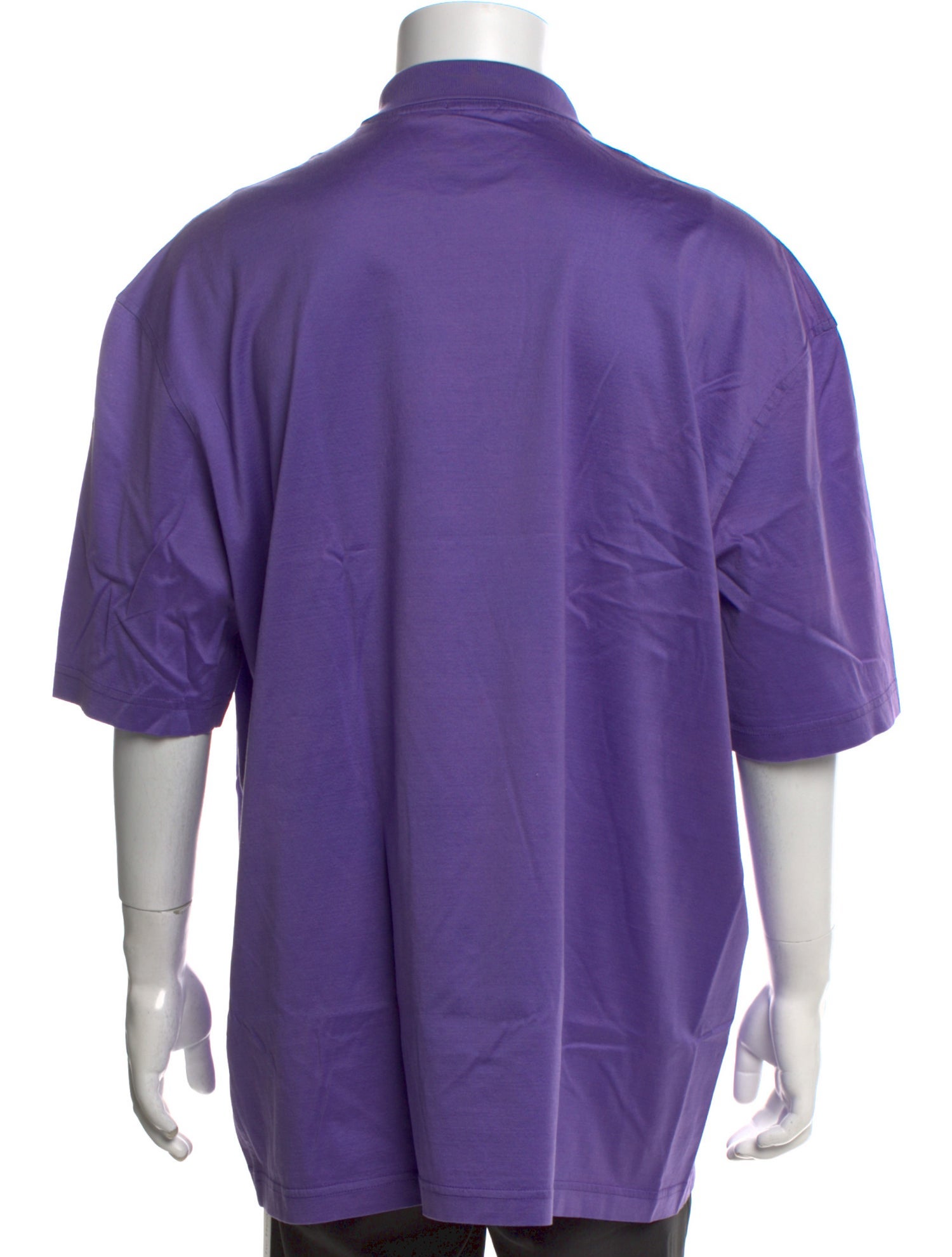 Charvet Collar Short Sleeve Polo Shirt