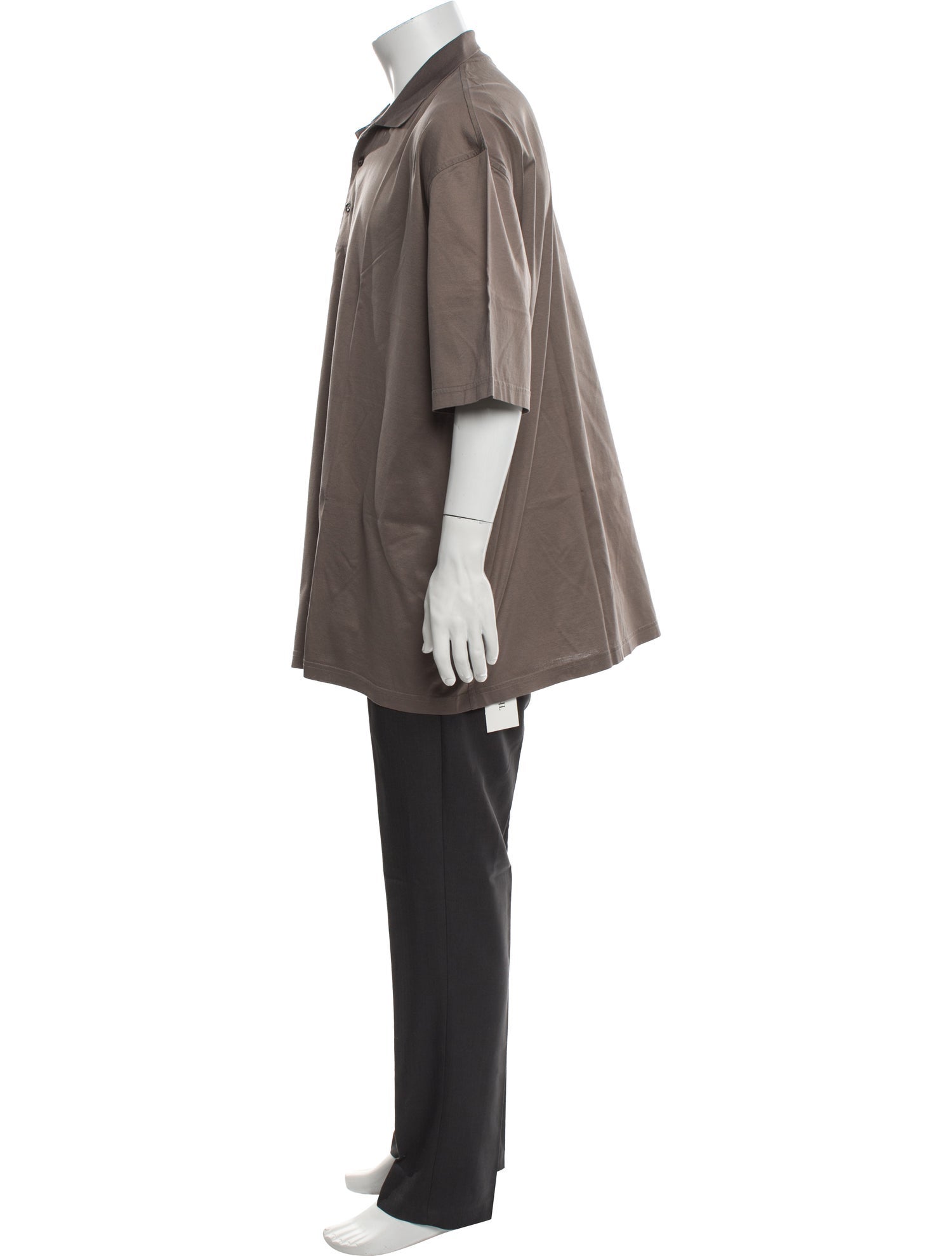 Charvet Collar Short Sleeve Polo Shirt