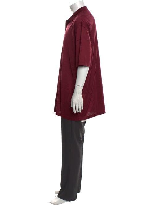 Charvet Collar Short Sleeve Polo Shirt