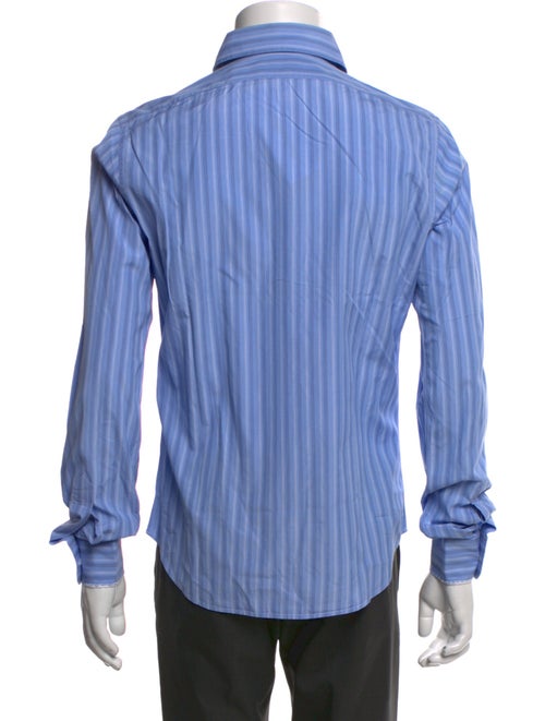 Charvet Striped Long Sleeve Dress Shirt