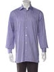 Charvet Striped Long Sleeve Dress Shirt