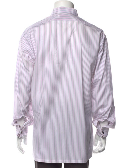 Charvet Striped Long Sleeve Dress Shirt
