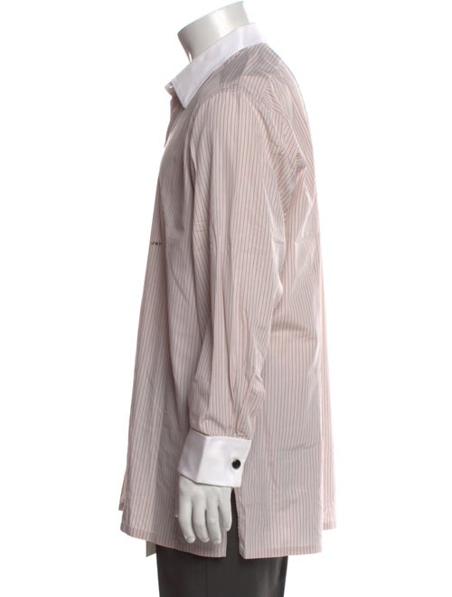 Charvet Striped Long Sleeve Dress Shirt