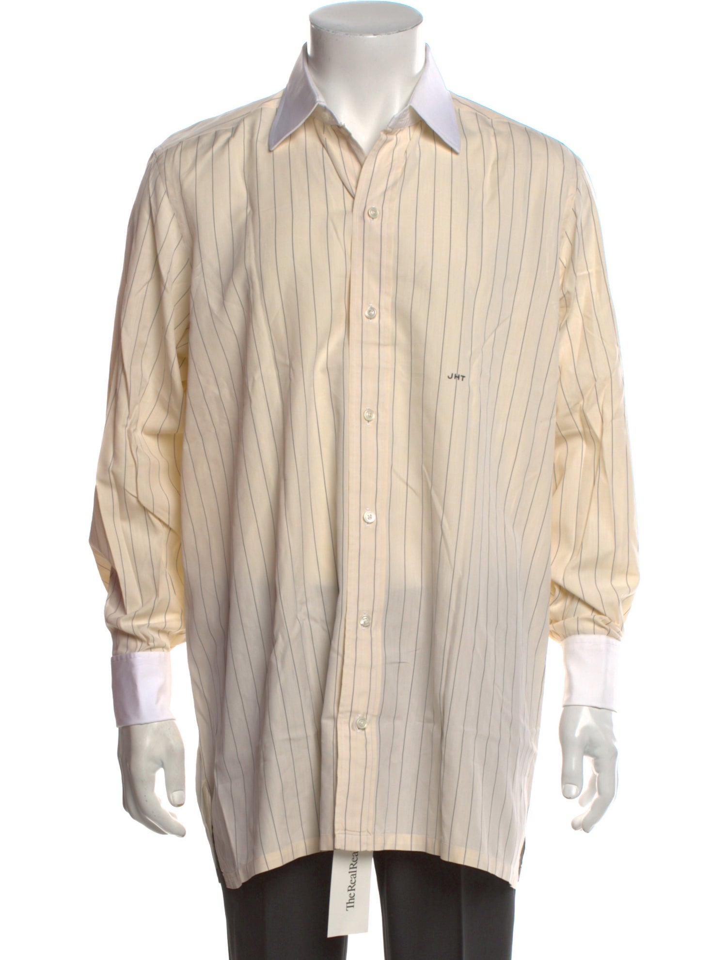 Charvet Striped Long Sleeve Dress Shirt