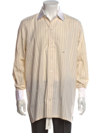 Charvet Striped Long Sleeve Dress Shirt