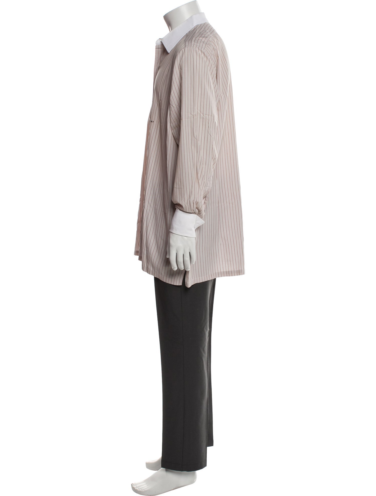 Charvet Striped Long Sleeve Dress Shirt