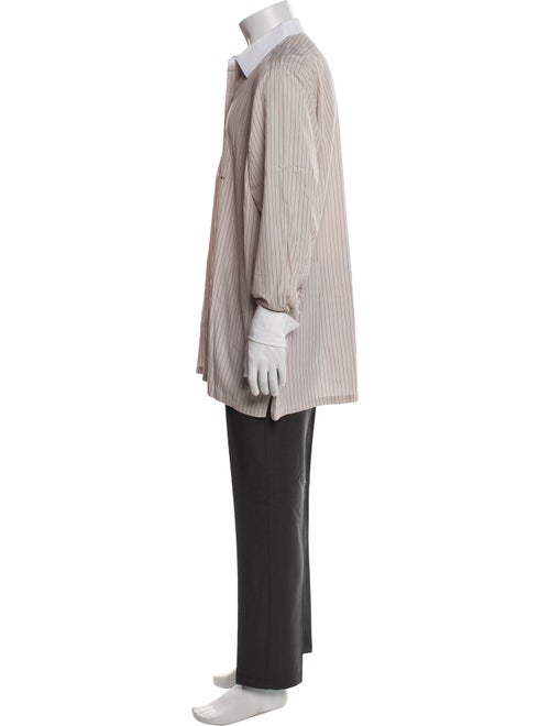 Charvet Striped Long Sleeve Dress Shirt