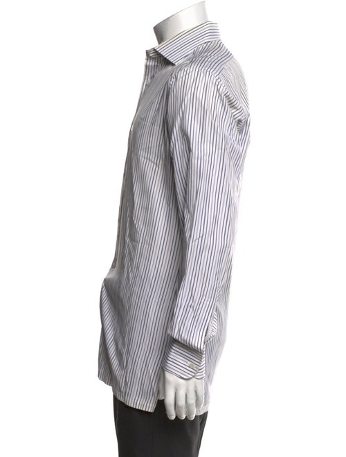 Charvet Striped Long Sleeve Dress Shirt