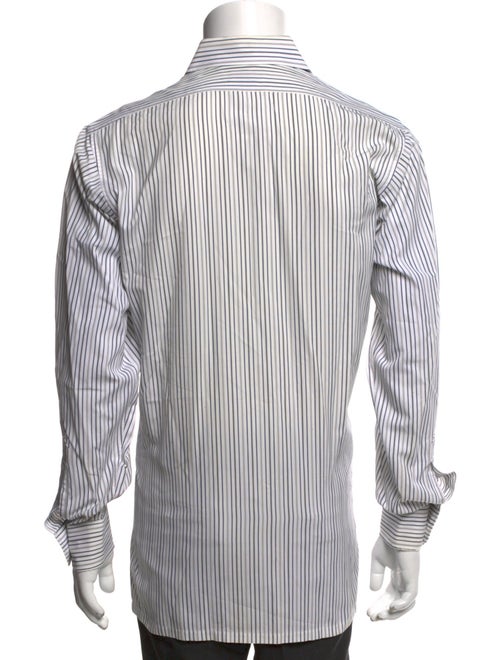 Charvet Striped Long Sleeve Dress Shirt