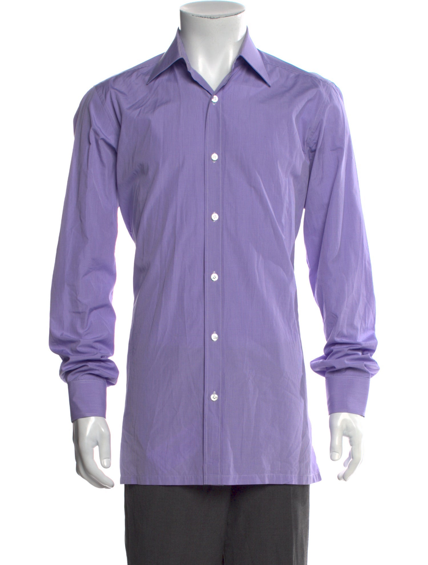 Charvet Striped Long Sleeve Dress Shirt