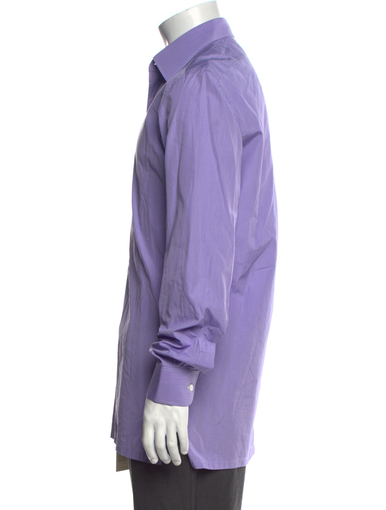 Charvet Striped Long Sleeve Dress Shirt