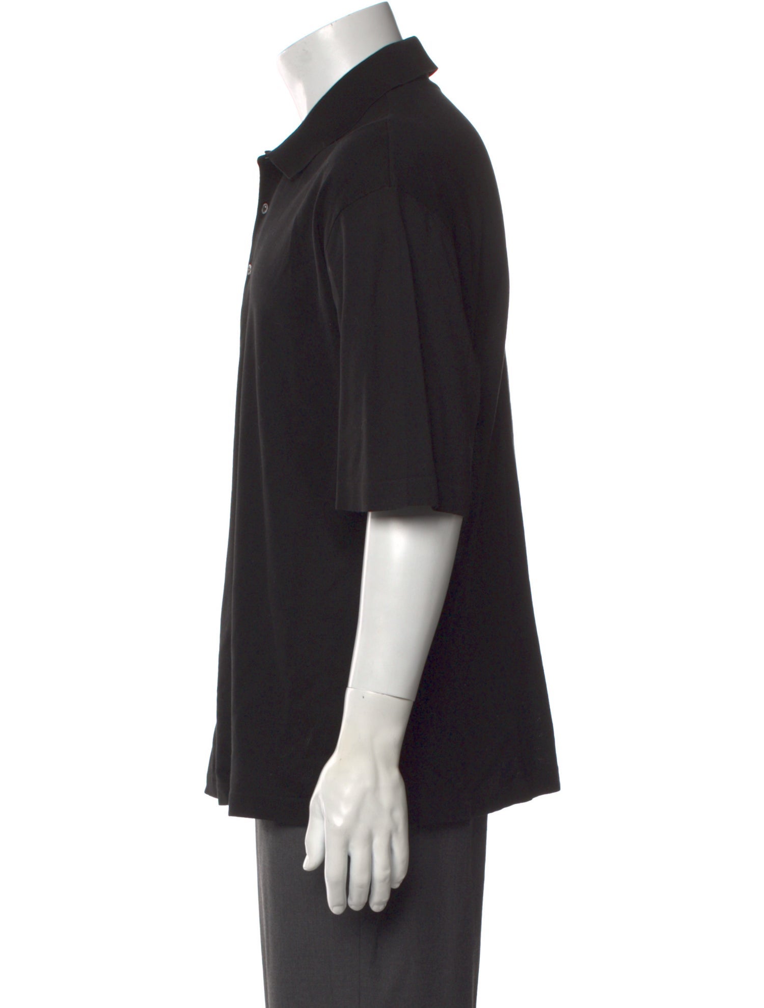 Charvet Collar Short Sleeve Polo Shirt