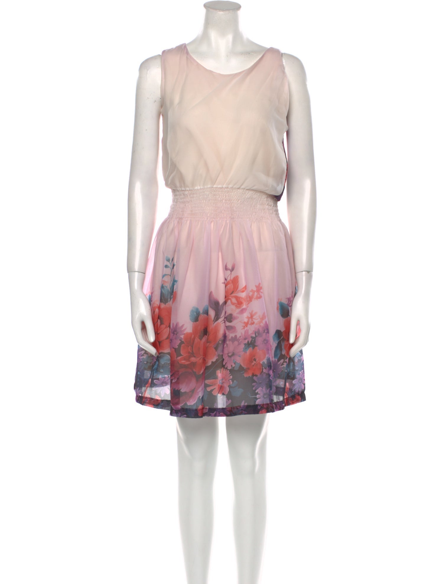 Chava Studio Floral Print Mini Dress