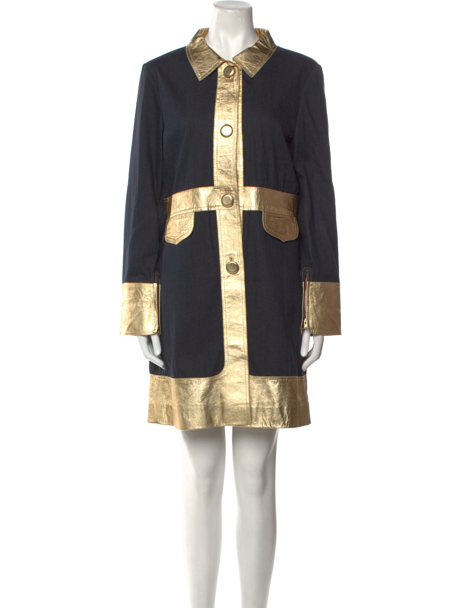 Chester Leather Mini Dress