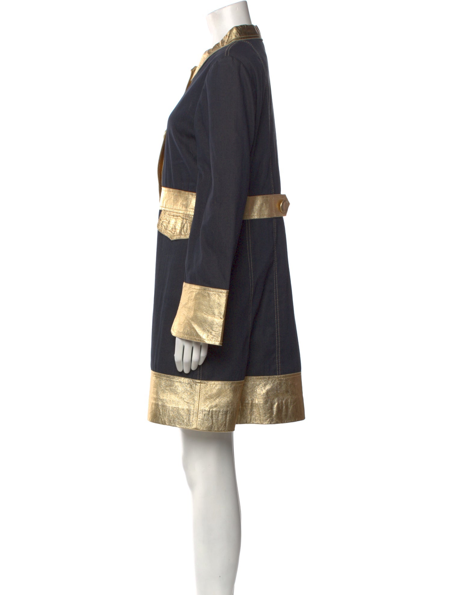 Chester Leather Mini Dress