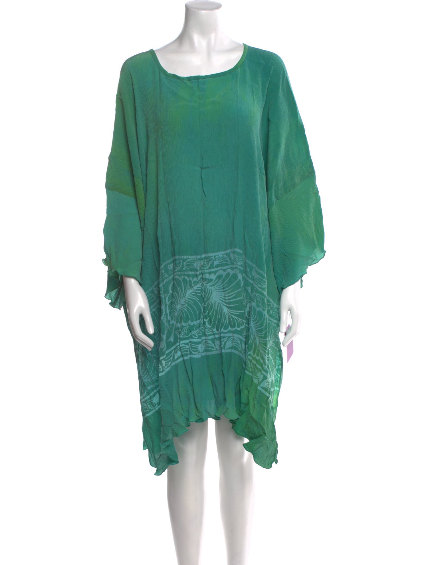 Charles & Patricia Lester Silk Scoop Neck Tunic w/ Tags