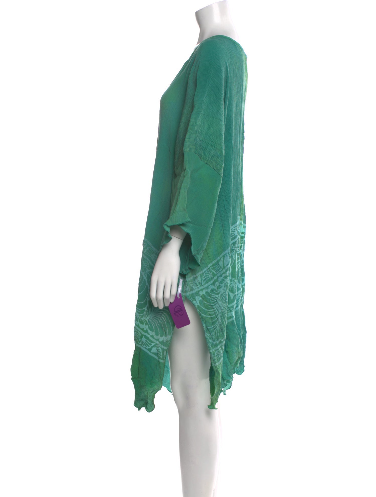 Charles & Patricia Lester Silk Scoop Neck Tunic w/ Tags