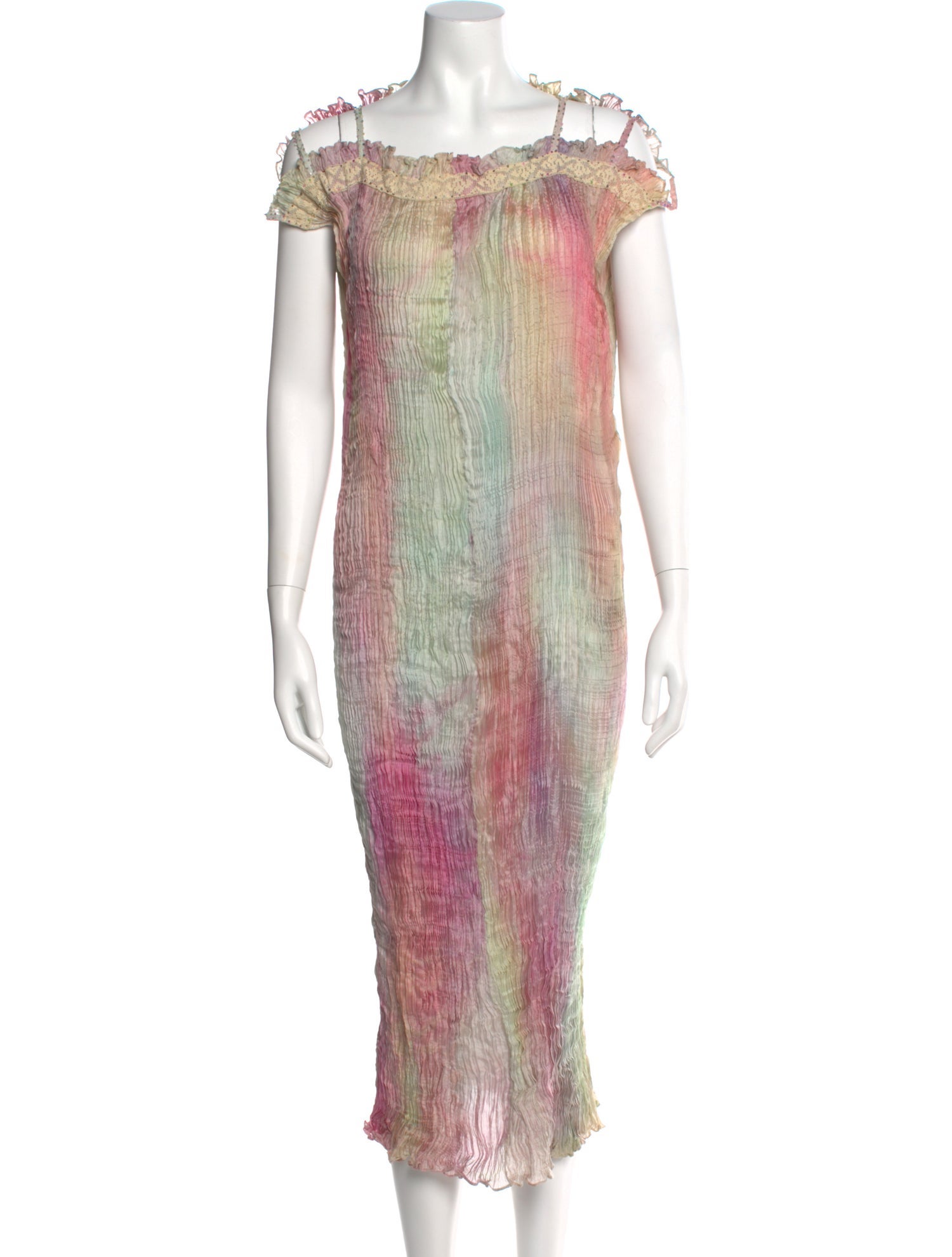 Charles & Patricia Lester Vintage Midi Length Dress