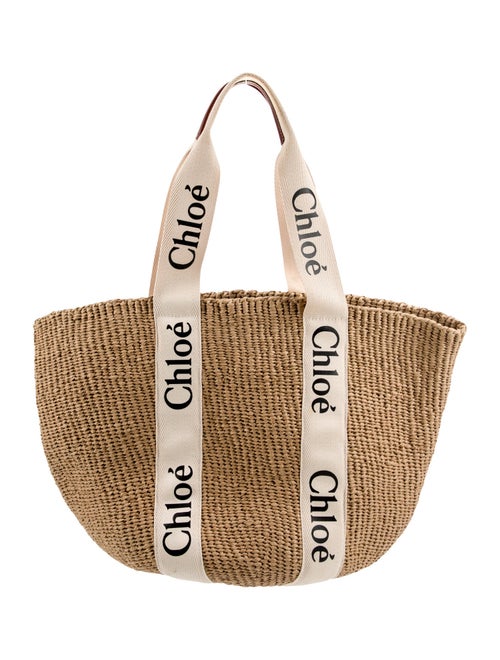 Chloe x Mifuko Raffia Tote