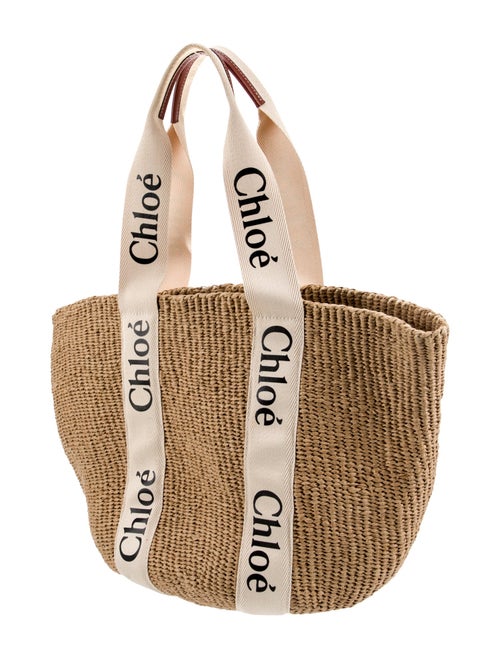 Chloe x Mifuko Raffia Tote