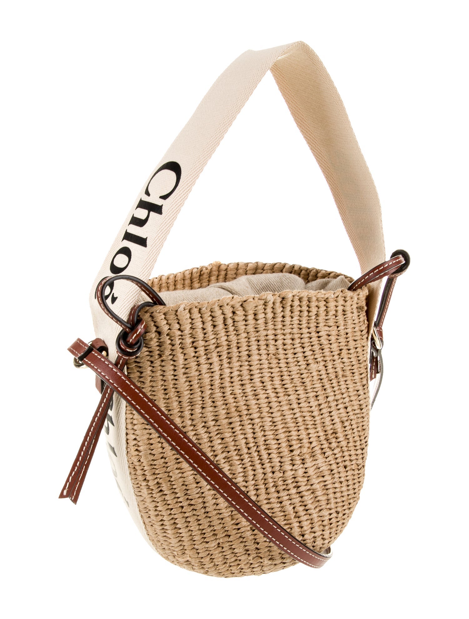 Chloe x Mifuko Raffia Bucket Bag
