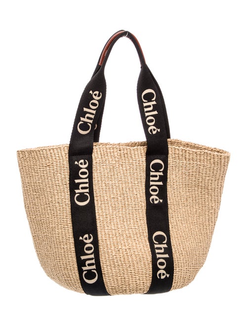 Chloe x Mifuko Raffia Tote