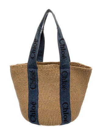 Chloe x Mifuko Raffia Bucket Bag