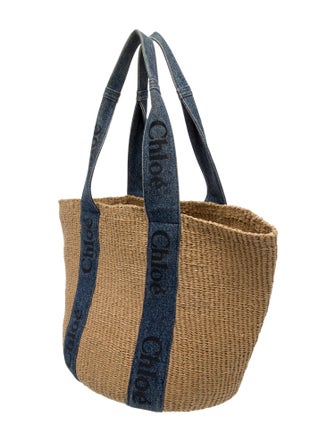 Chloe x Mifuko Raffia Bucket Bag