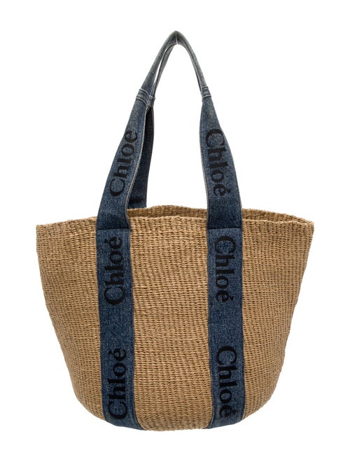Chloe x Mifuko Raffia Bucket Bag