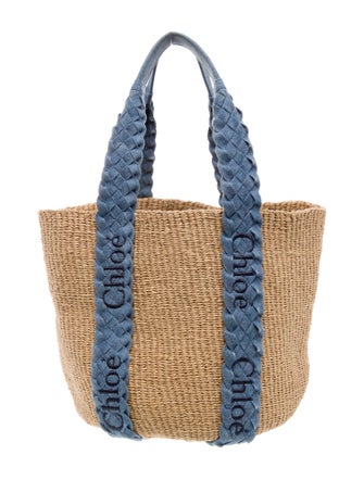 Chloe x Mifuko Raffia Bucket Bag