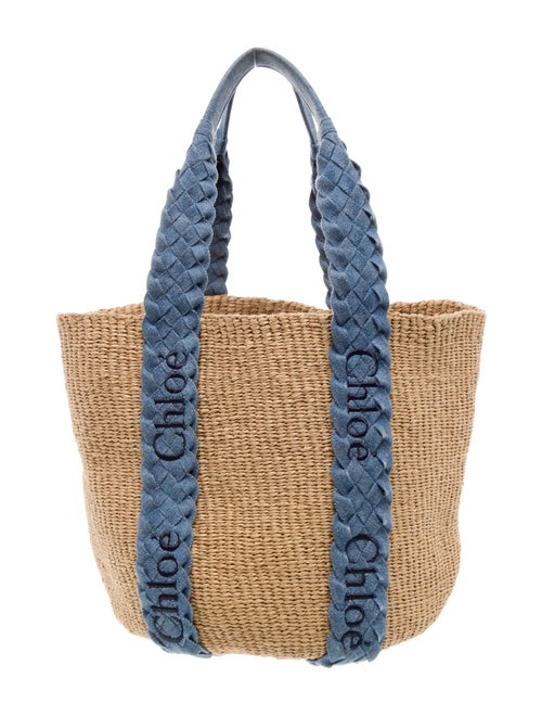 Chloe x Mifuko Raffia Bucket Bag