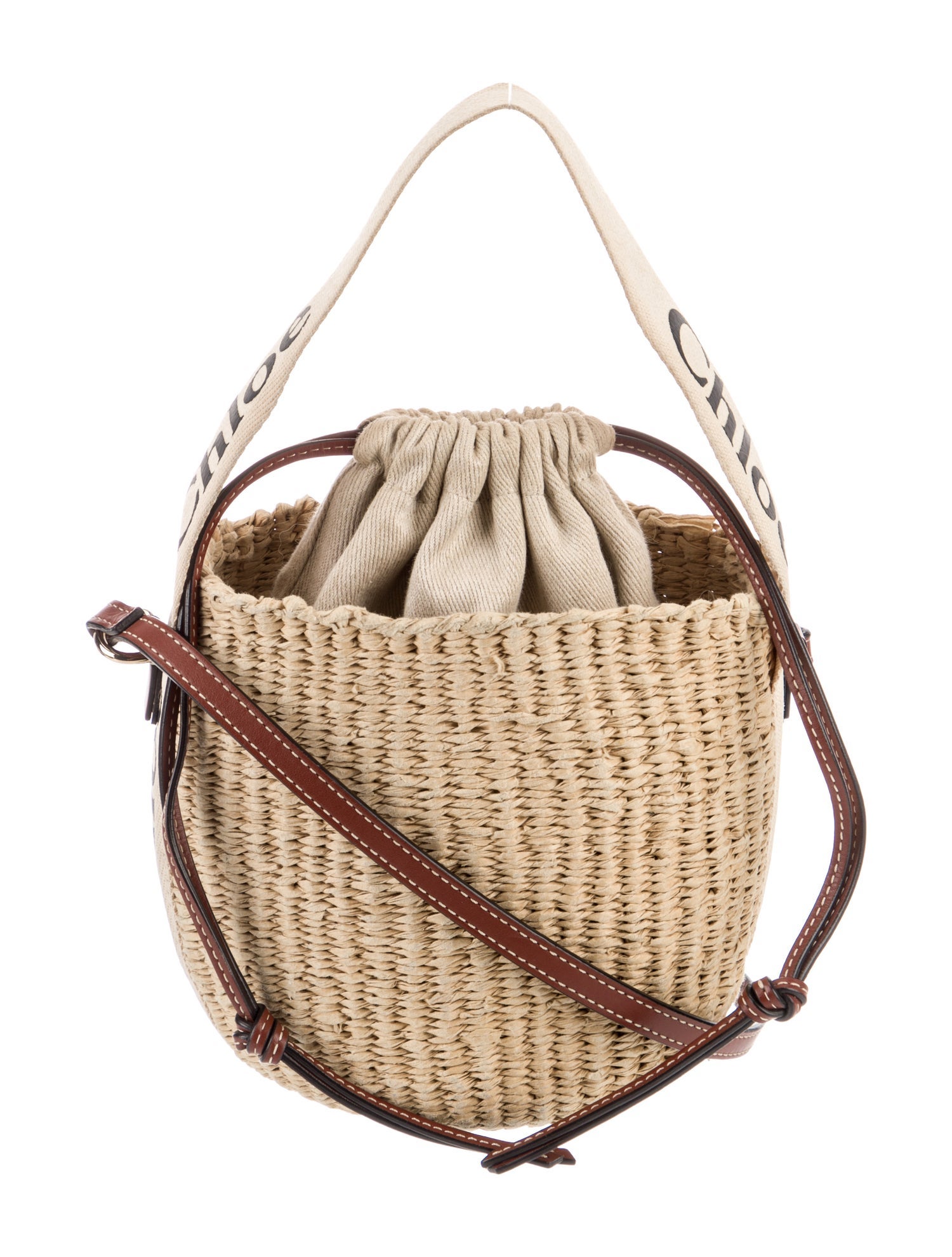 Chloe x Mifuko Raffia Bucket Bag