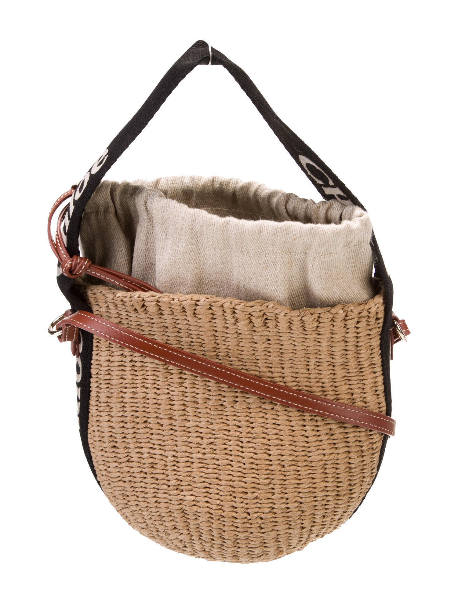 Chloe x Mifuko Raffia Shoulder Bag