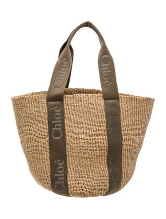 Chloe x Mifuko Raffia Tote